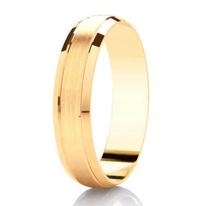 Gents DC313BC Diamond Cut Wedding Ring