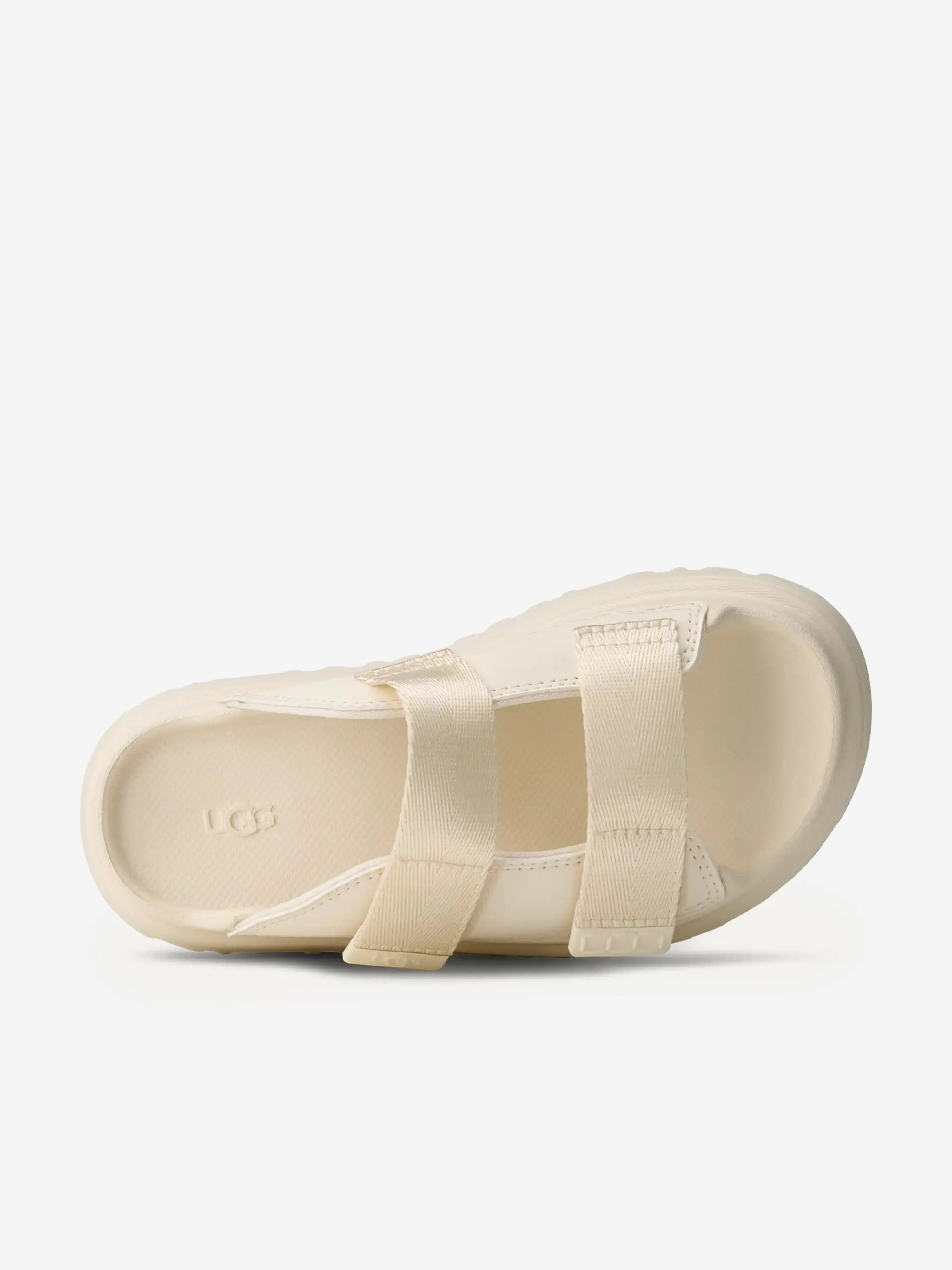 Girls GoldenGlow Slide in Ivory