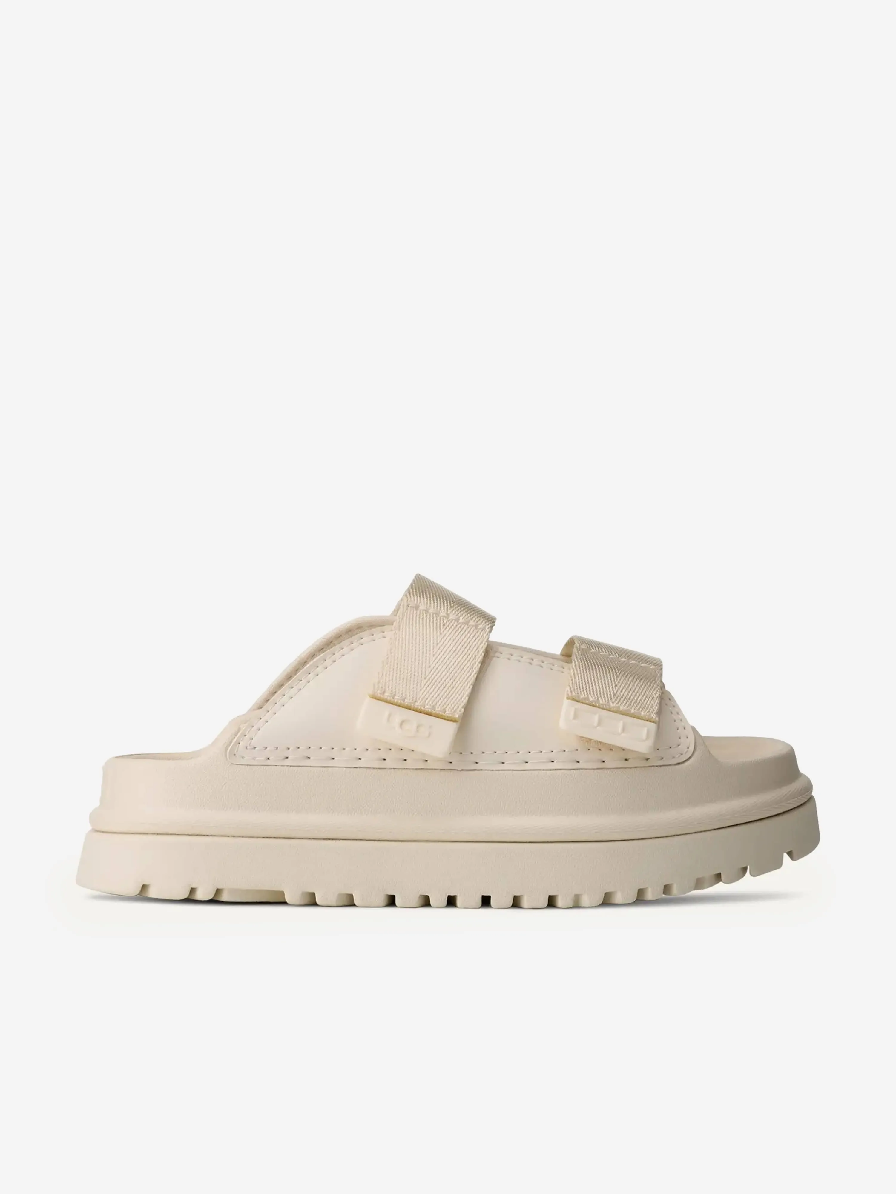 Girls GoldenGlow Slide in Ivory
