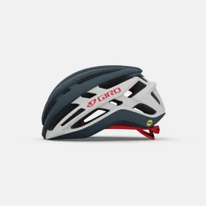 Giro Agilis Mips Road Cycling Helmet (Matte Midnight/White/Bright Red)