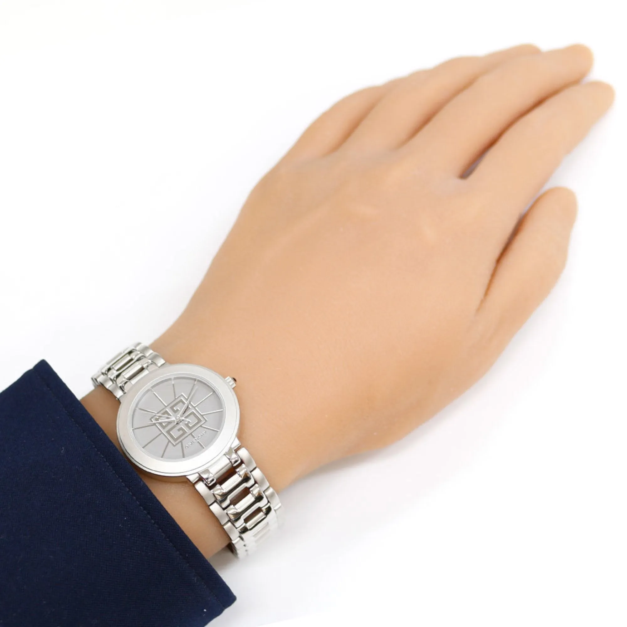 Givenchy Stainless Steel Wristwatch (Pre-Owned)