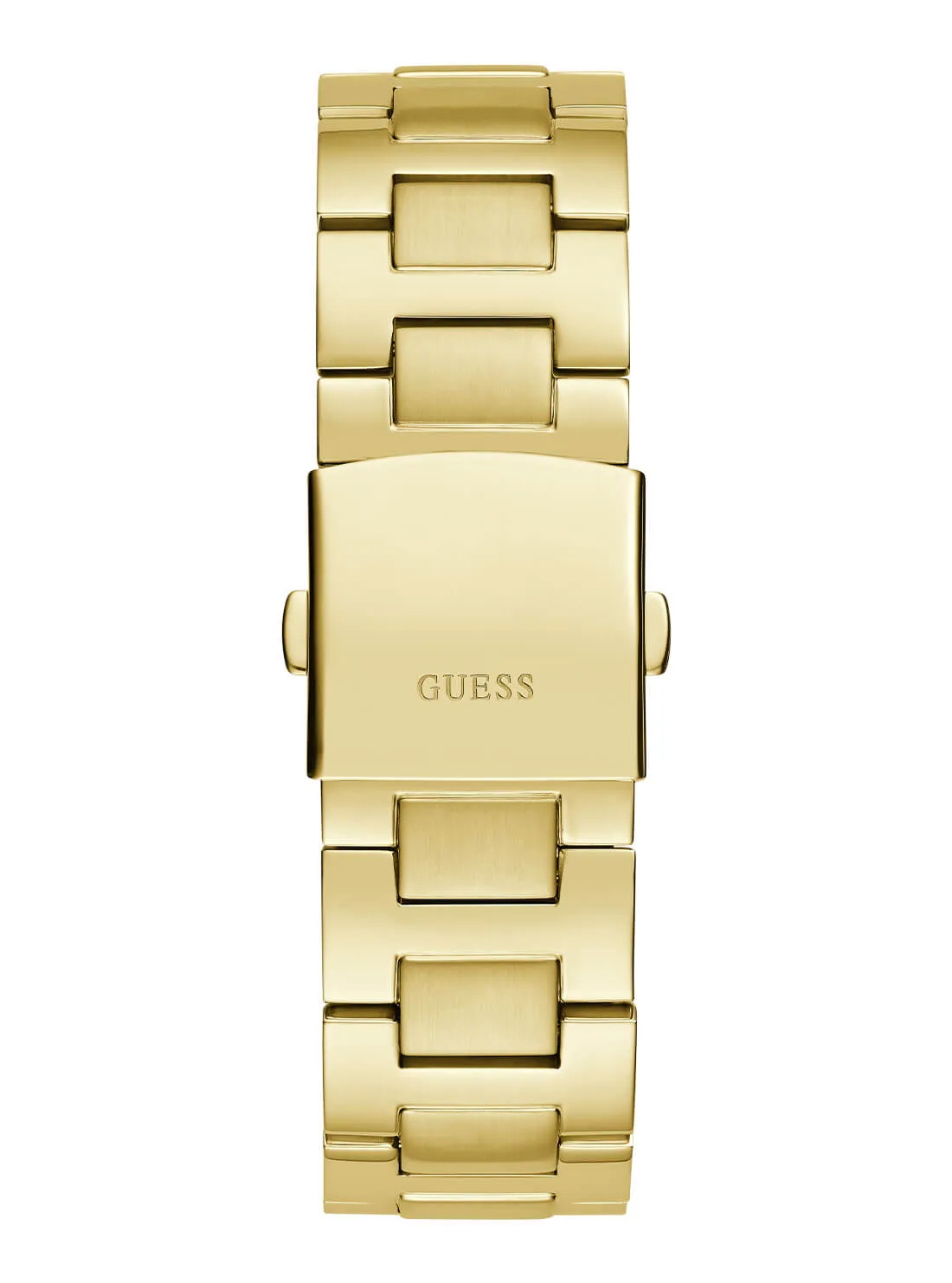 Gold Equity Green Link Watch Guess