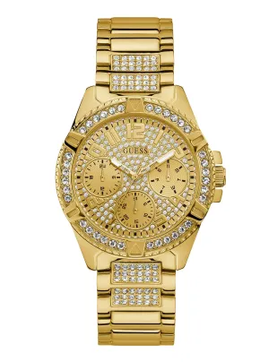 Gold Lady Frontier Crystal Watch Guess
