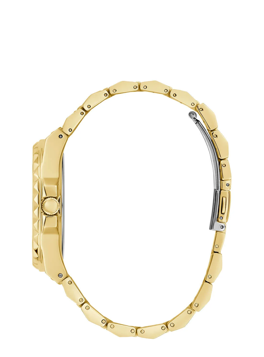 Gold Rebel Crystal Watch Guess