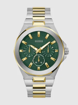 Gold Silver Dashboart Link Watch Guess