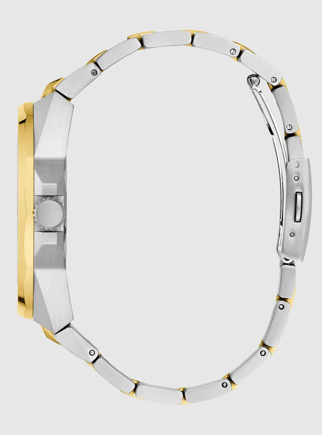 Gold Silver Dashboart Link Watch Guess