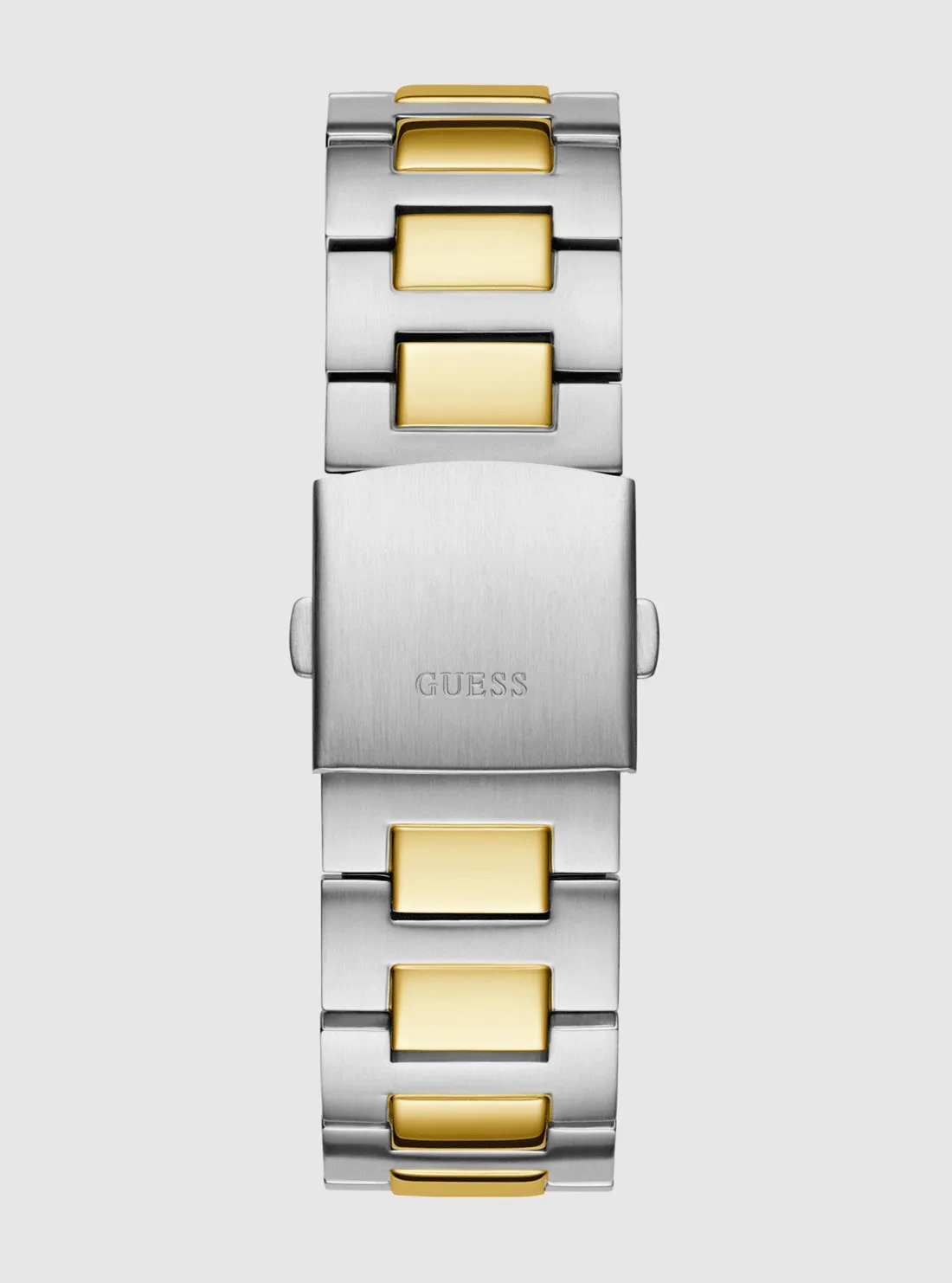Gold Silver Dashboart Link Watch Guess