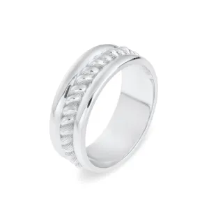 Growing Roots Silver Ring