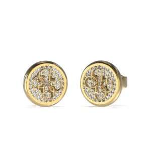 Guess 4G Crystal Set Stud Earrings UBE03129JWYG