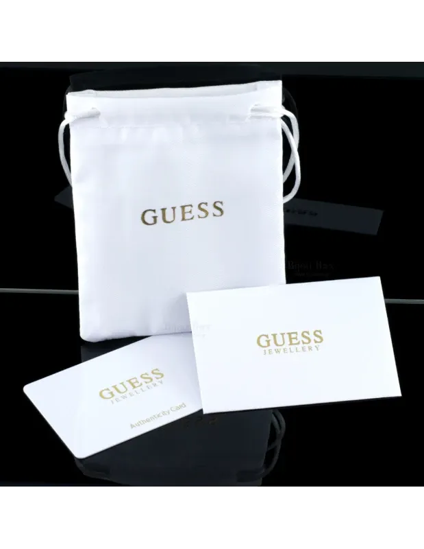 Guess Endless Dream Gold Tone Infinity Logo Bracelet UBB03270YG