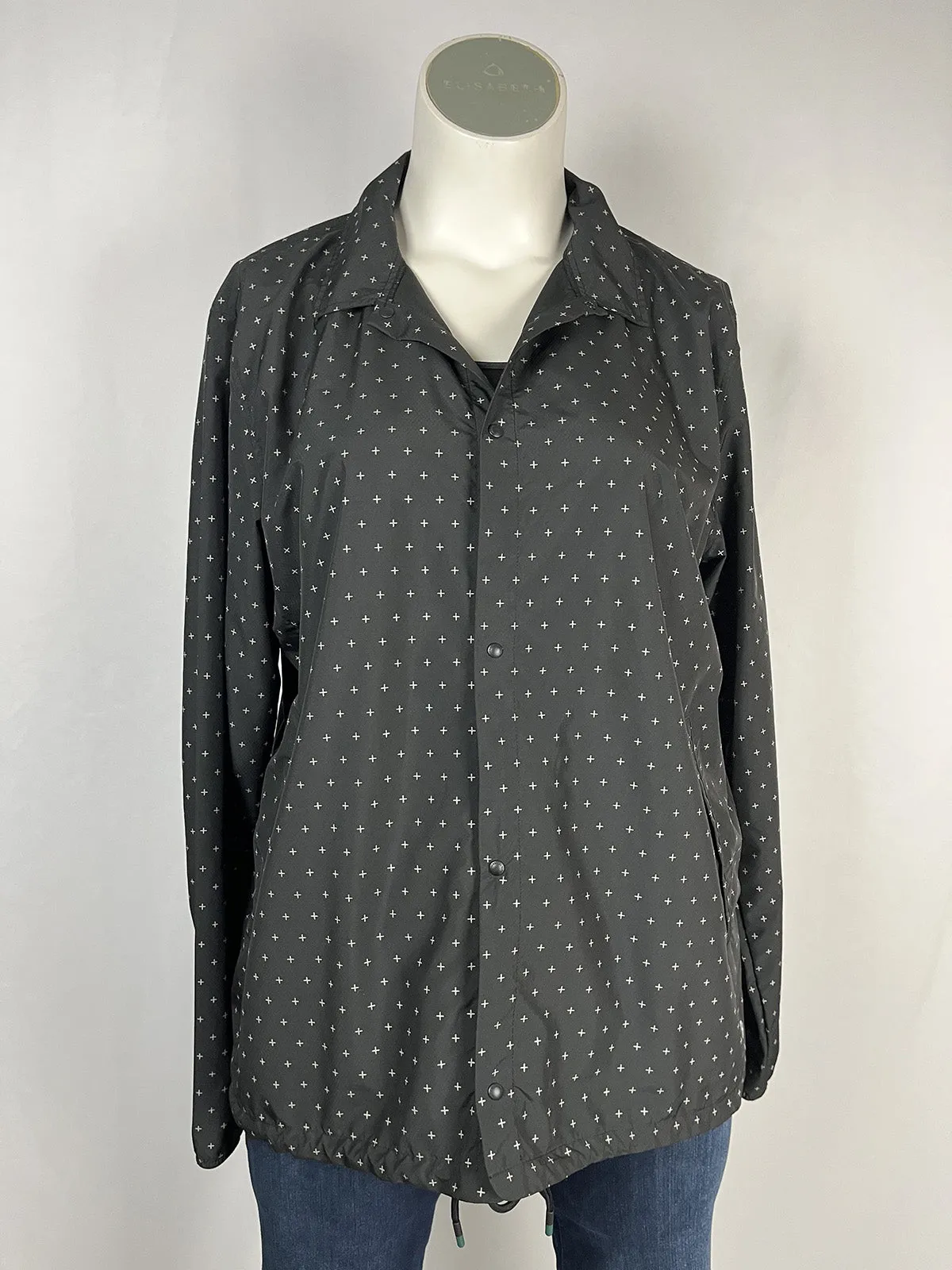 Herschel Size XL (16) Black & Gray Jacket