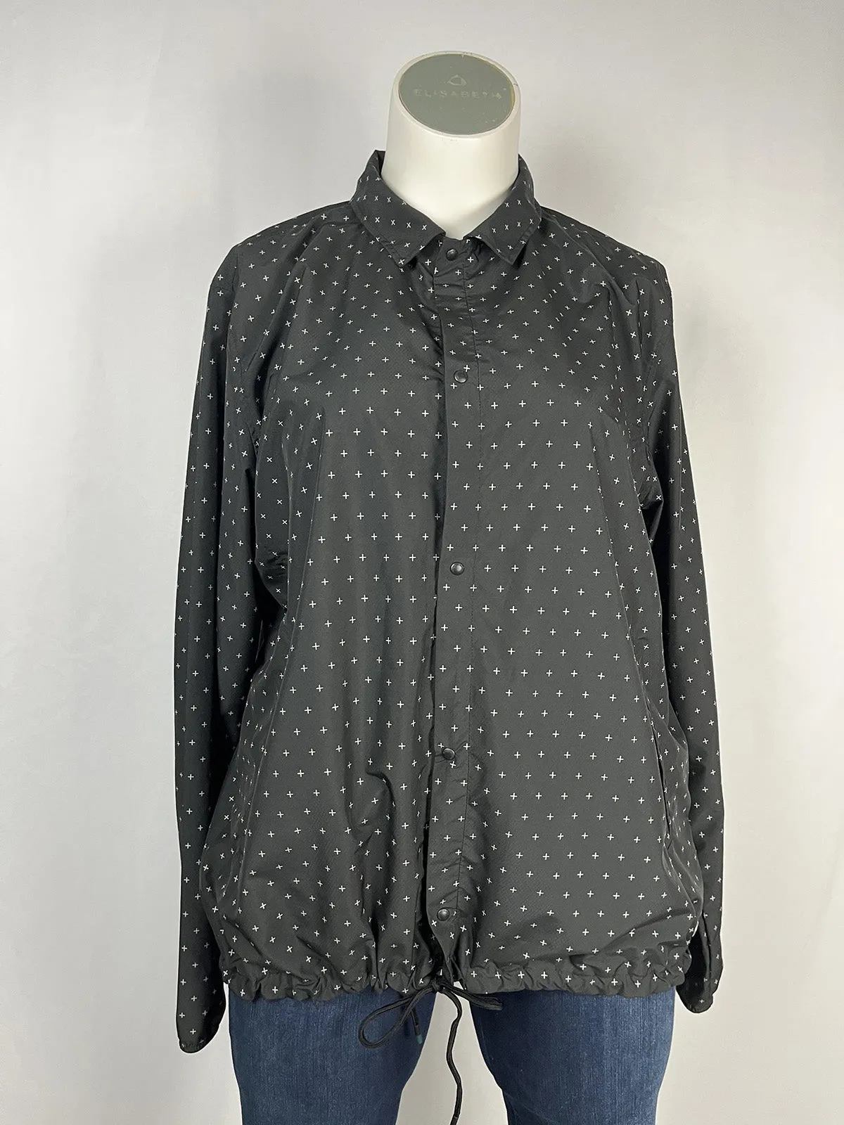 Herschel Size XL (16) Black & Gray Jacket