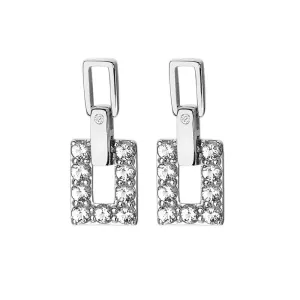 Hot Diamonds Echo White Topaz Drop Earrings DE716