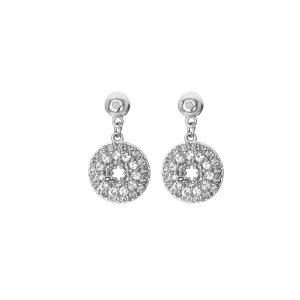Hot Diamonds Forever White Topaz Drop Earrings DE722