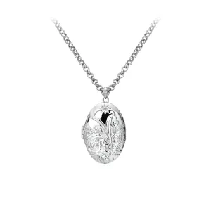 Hot Diamonds Memories Silver Oval Locket Pendant DP773