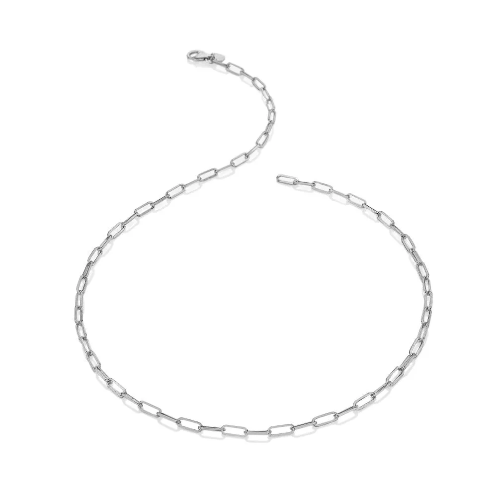 Hot Diamonds Paperclip Link Chain CH128