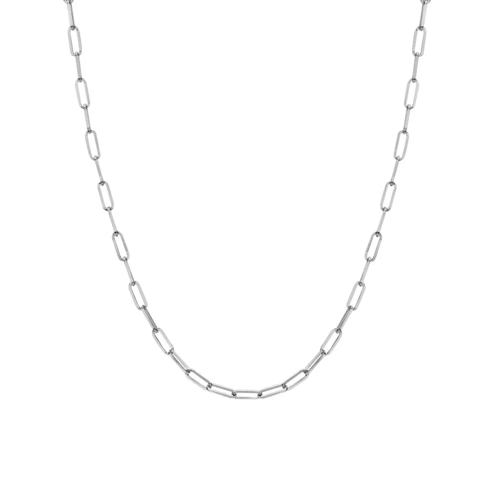 Hot Diamonds Paperclip Link Chain CH128