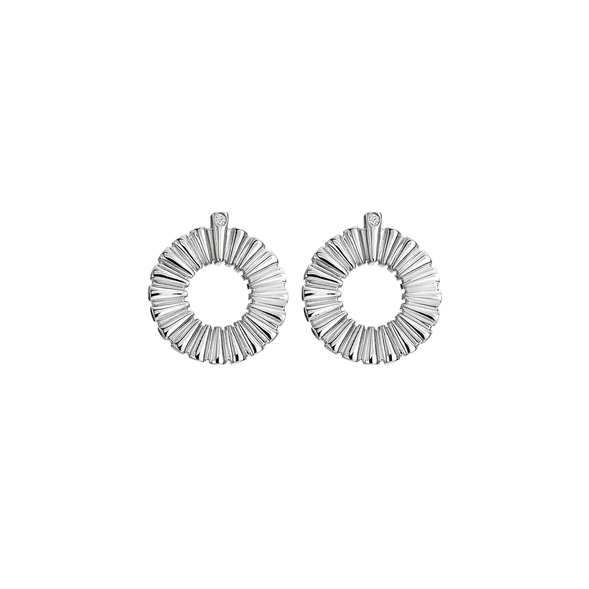 Hot Diamonds Sterling Silver Sunbeam Earrings DE763