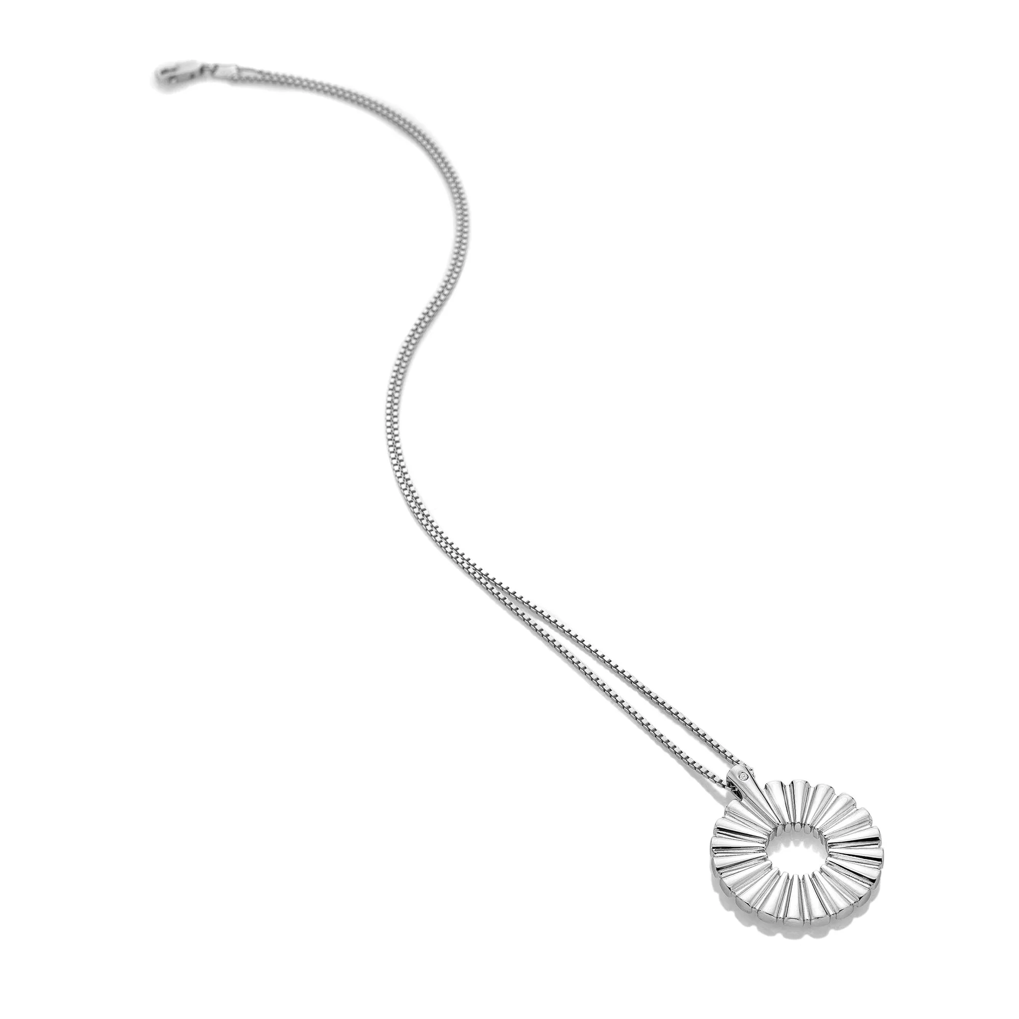 Hot Diamonds Sterling Silver Sunbeam Necklace DP930