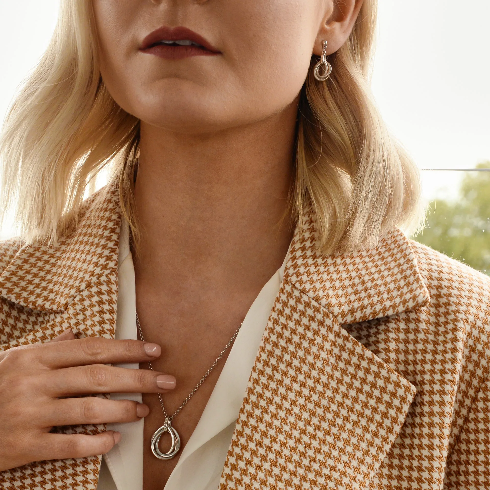 Hot Diamonds Trio Teardrop Earrings DE644