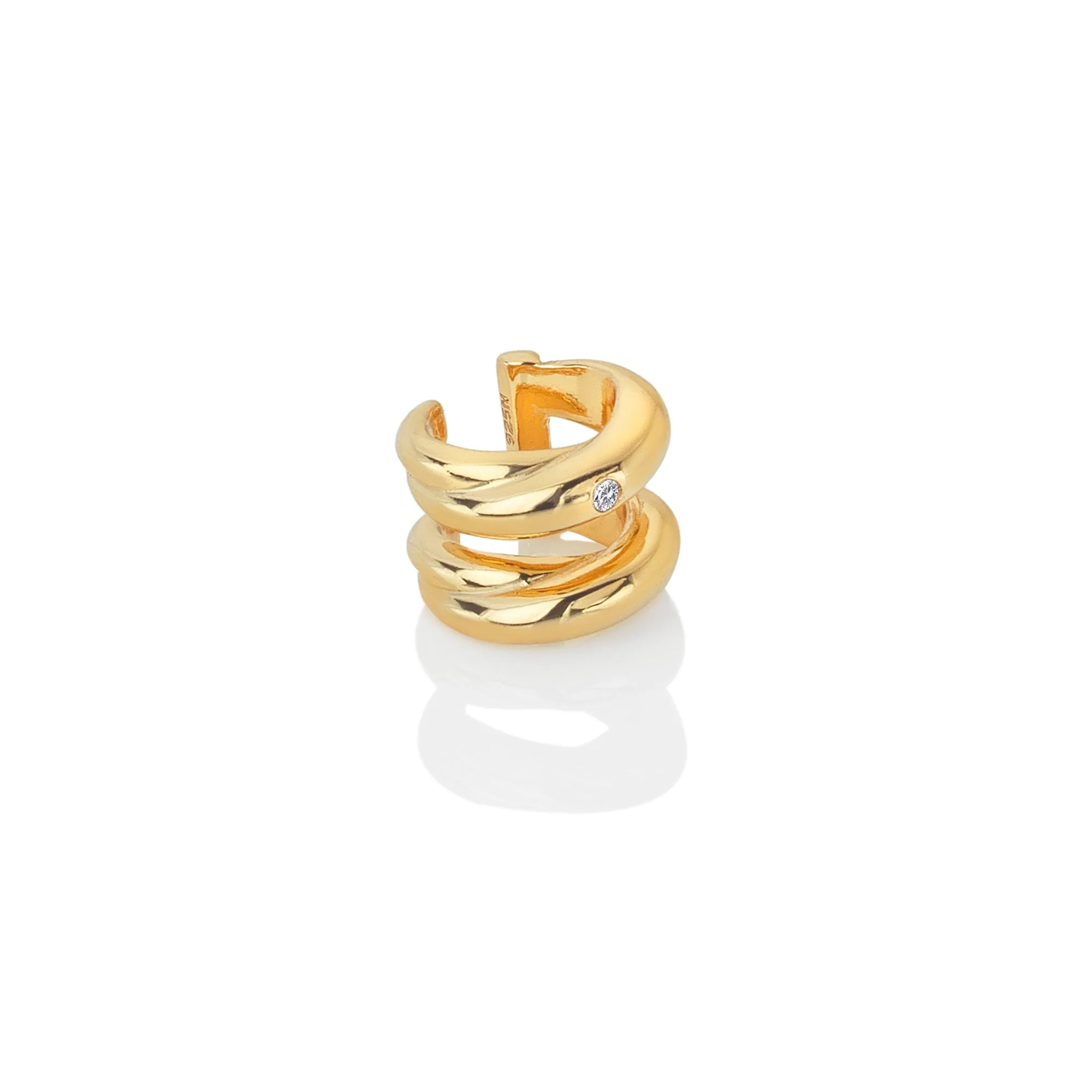 Hot Diamonds X Jac Jossa Entwine Double Ear Cuff DE674