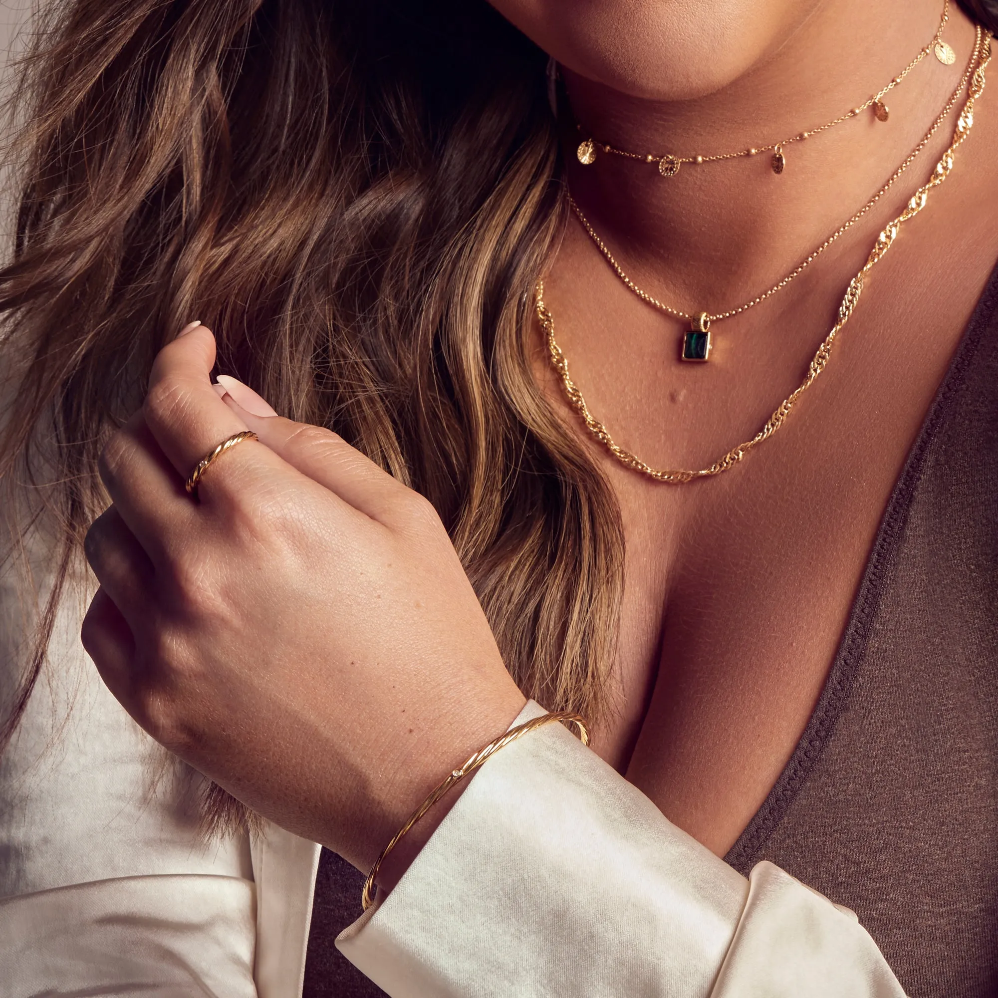 Hot Diamonds X Jac Jossa Entwine Ring DR224/S