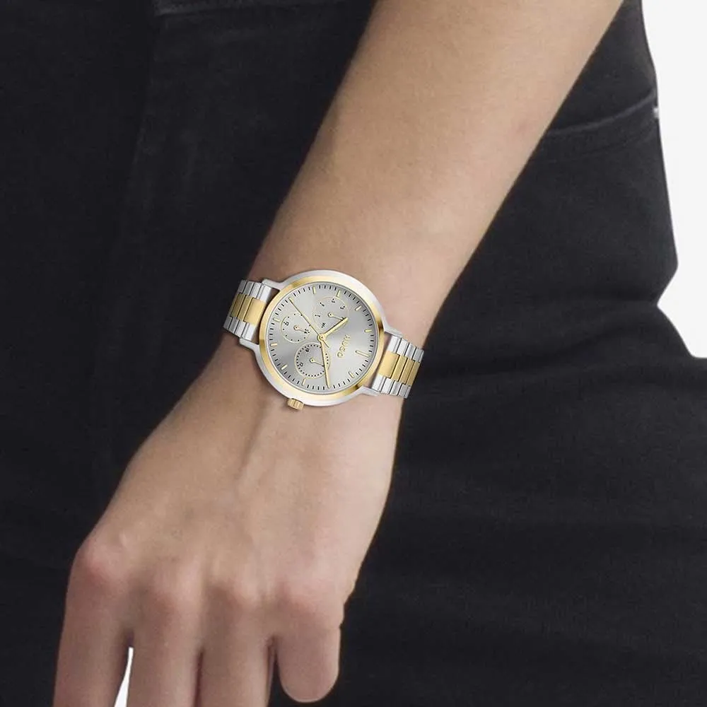 Hugo Ladies #Edgy Two Tone Watch 1540112