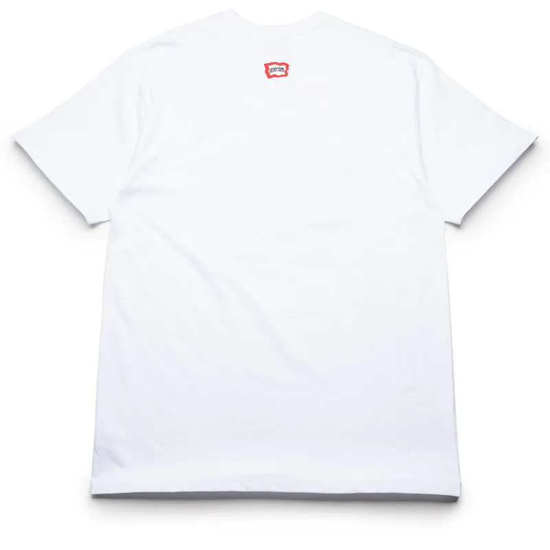 Ice Cream In The Sky With Diamonds Tee - Bleach White