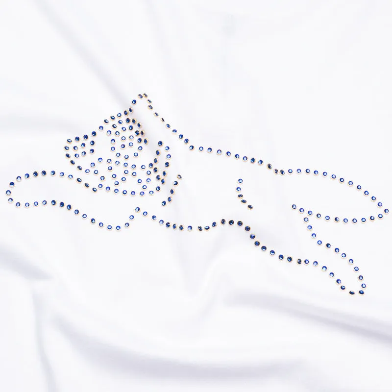 Ice Cream In The Sky With Diamonds Tee - Bleach White