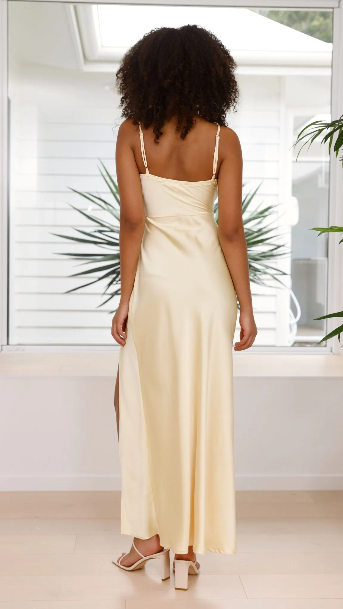 Ilana Maxi Dress - Yellow Billy J