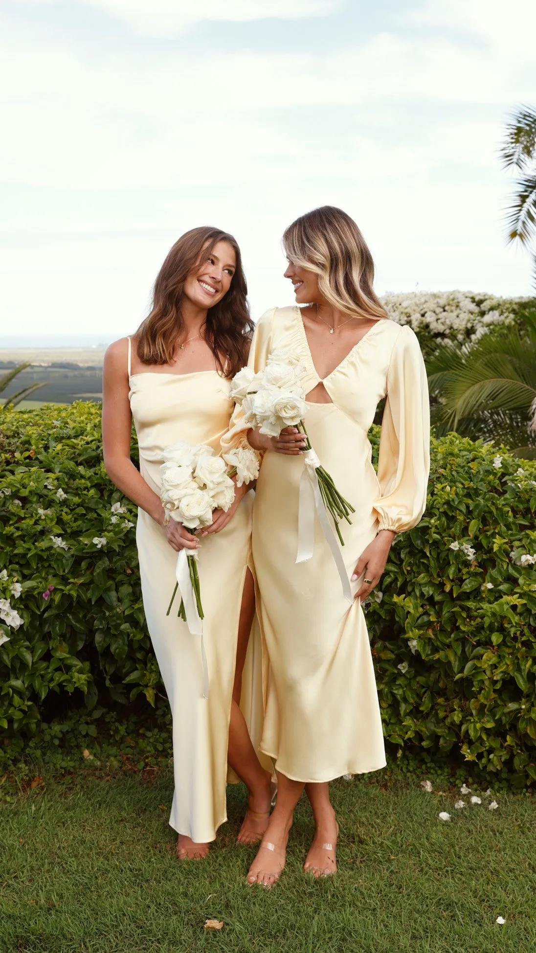 Ilana Maxi Dress - Yellow Billy J
