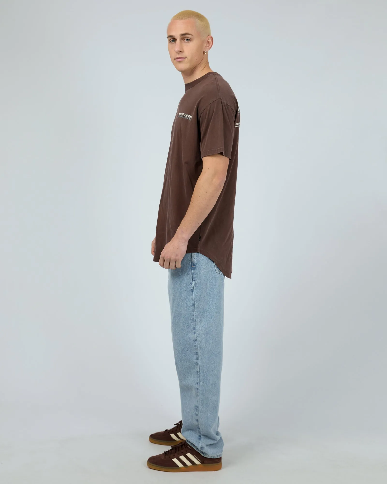 Initials Tee Chocolate