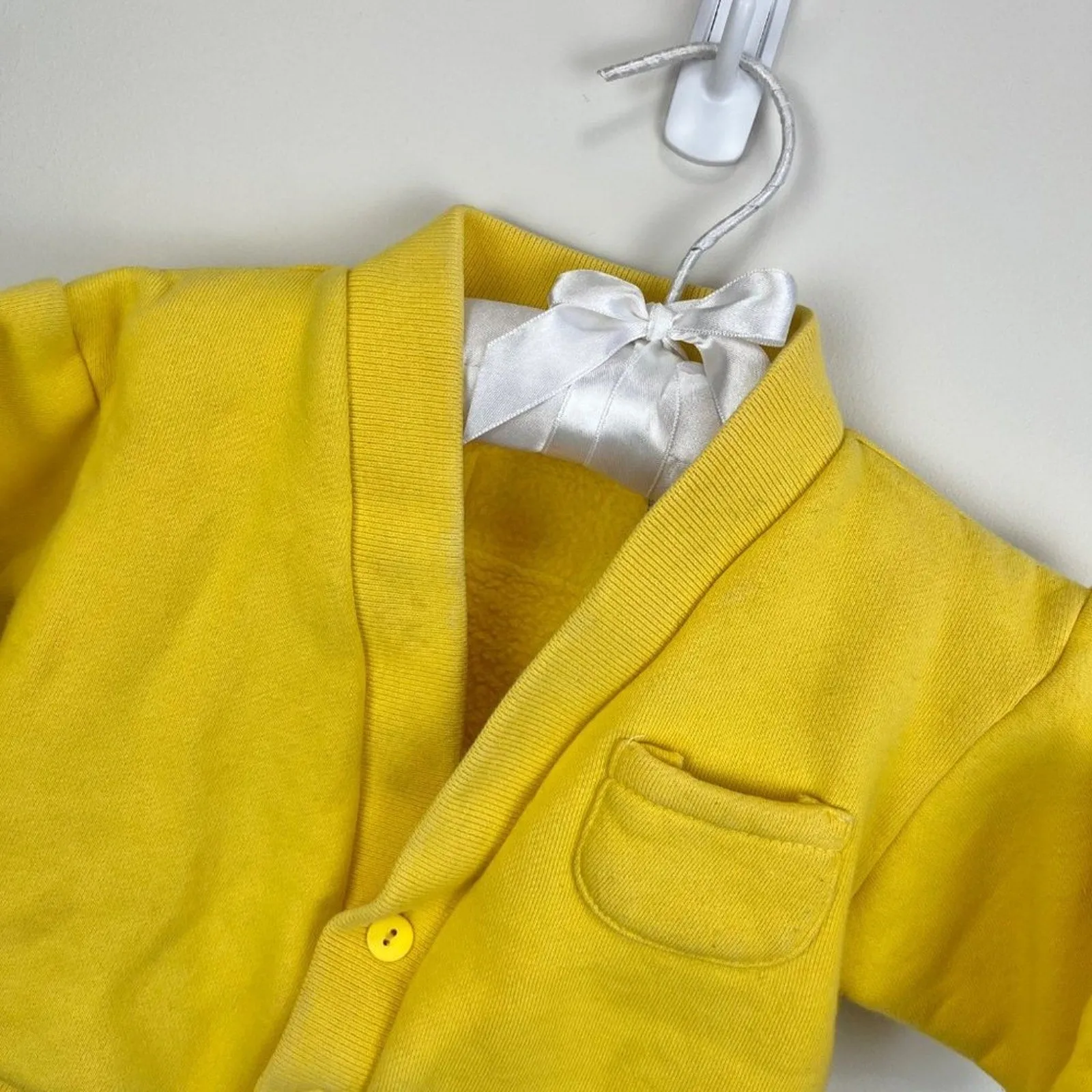 Insta-Worthy Vintage The Place Yellow Sweatshirt Cardigan 6-12 Months  Last Few Pieces!