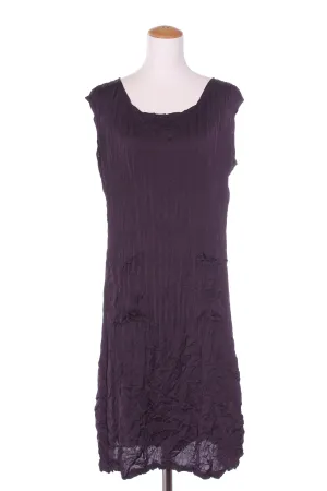 JANE DANIELS (NZ) Purple crushed dress = pockets! 12