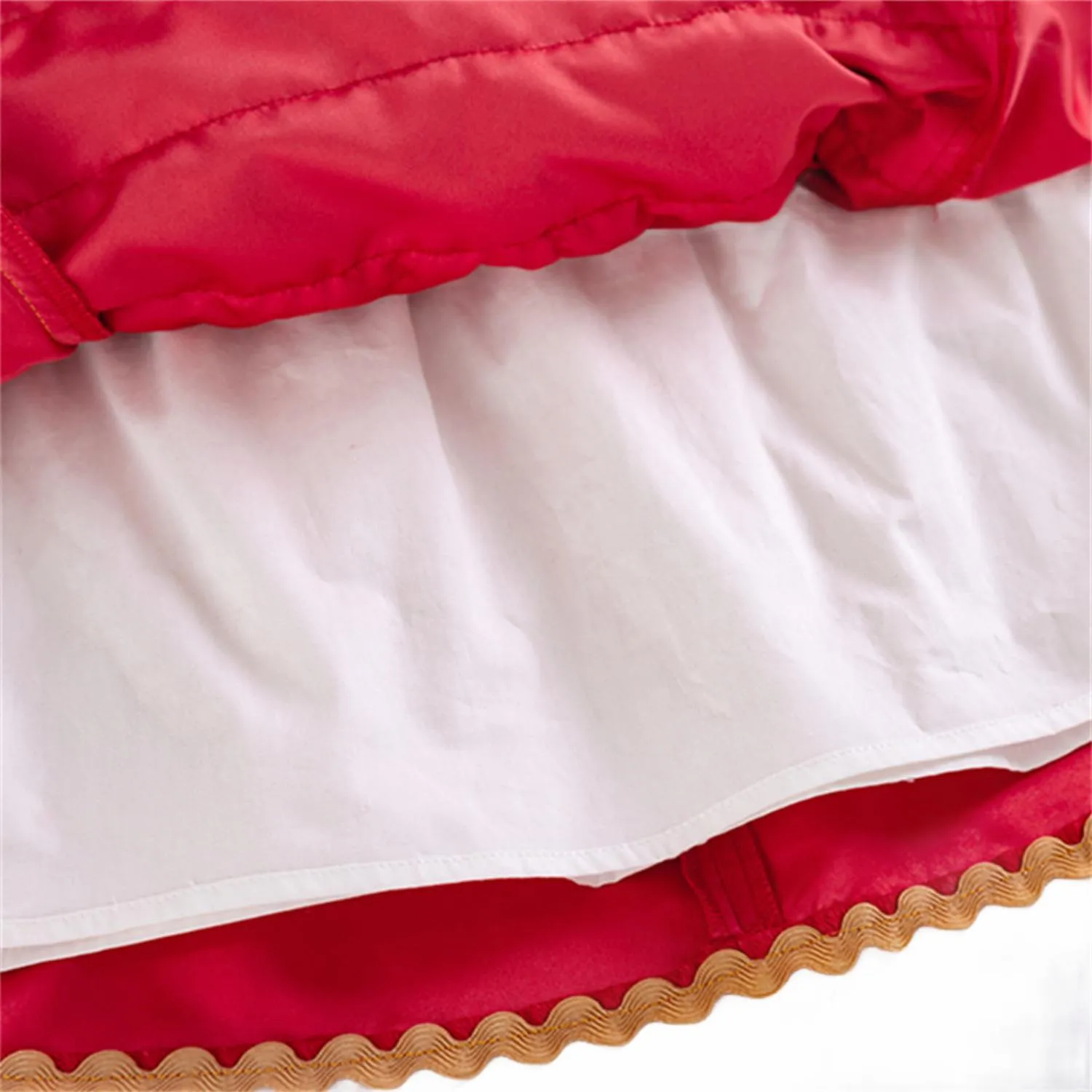 Kid's Jackie Dress In Red