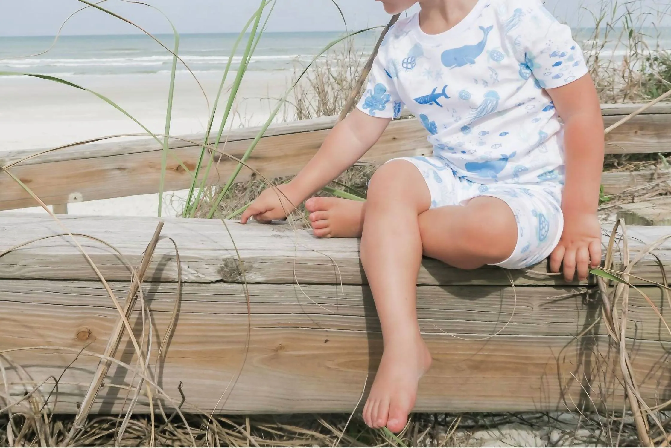Kids' Summer Pajamas In Under The Sea