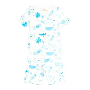 Kids' Summer Pajamas In Under The Sea