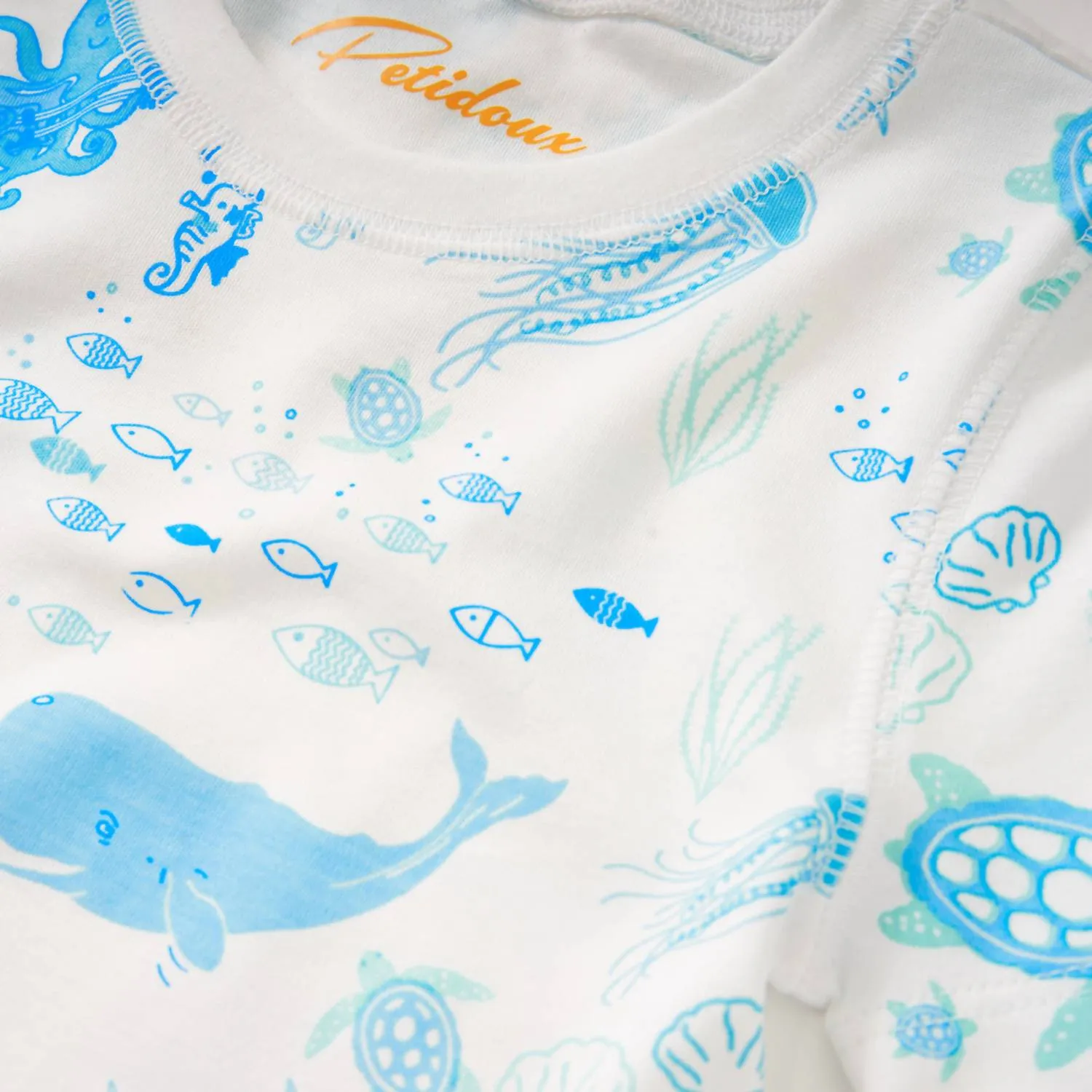 Kids' Summer Pajamas In Under The Sea