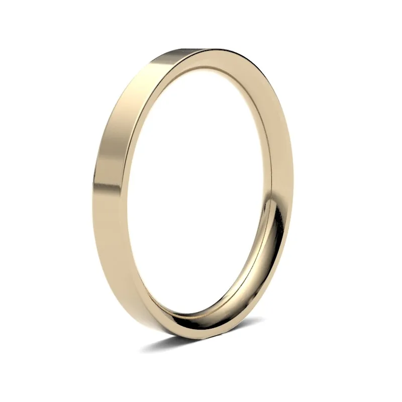 Ladies Flat Court Ring