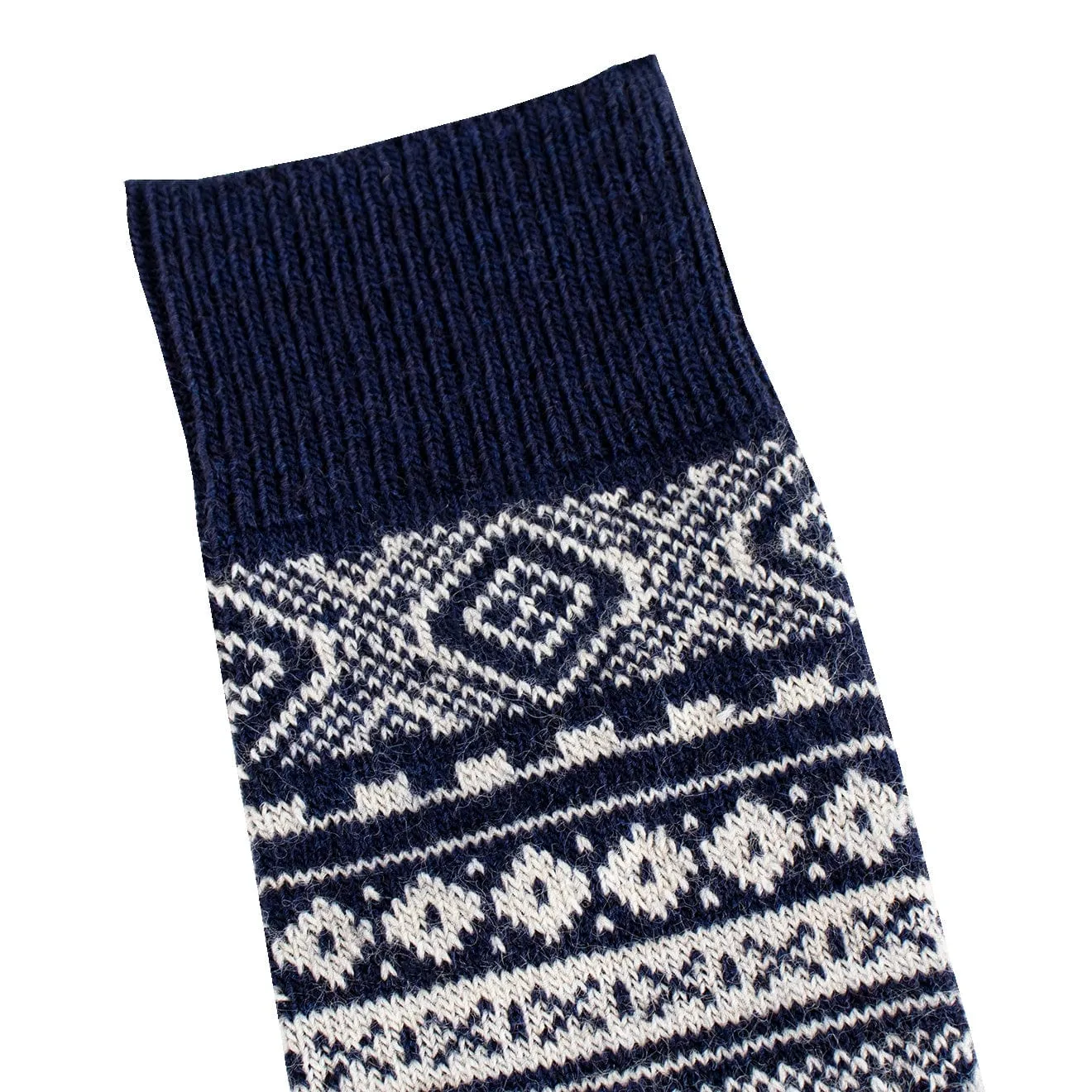 Limited Edition Barbour Fairisle Sock Navy  Limited Availability!