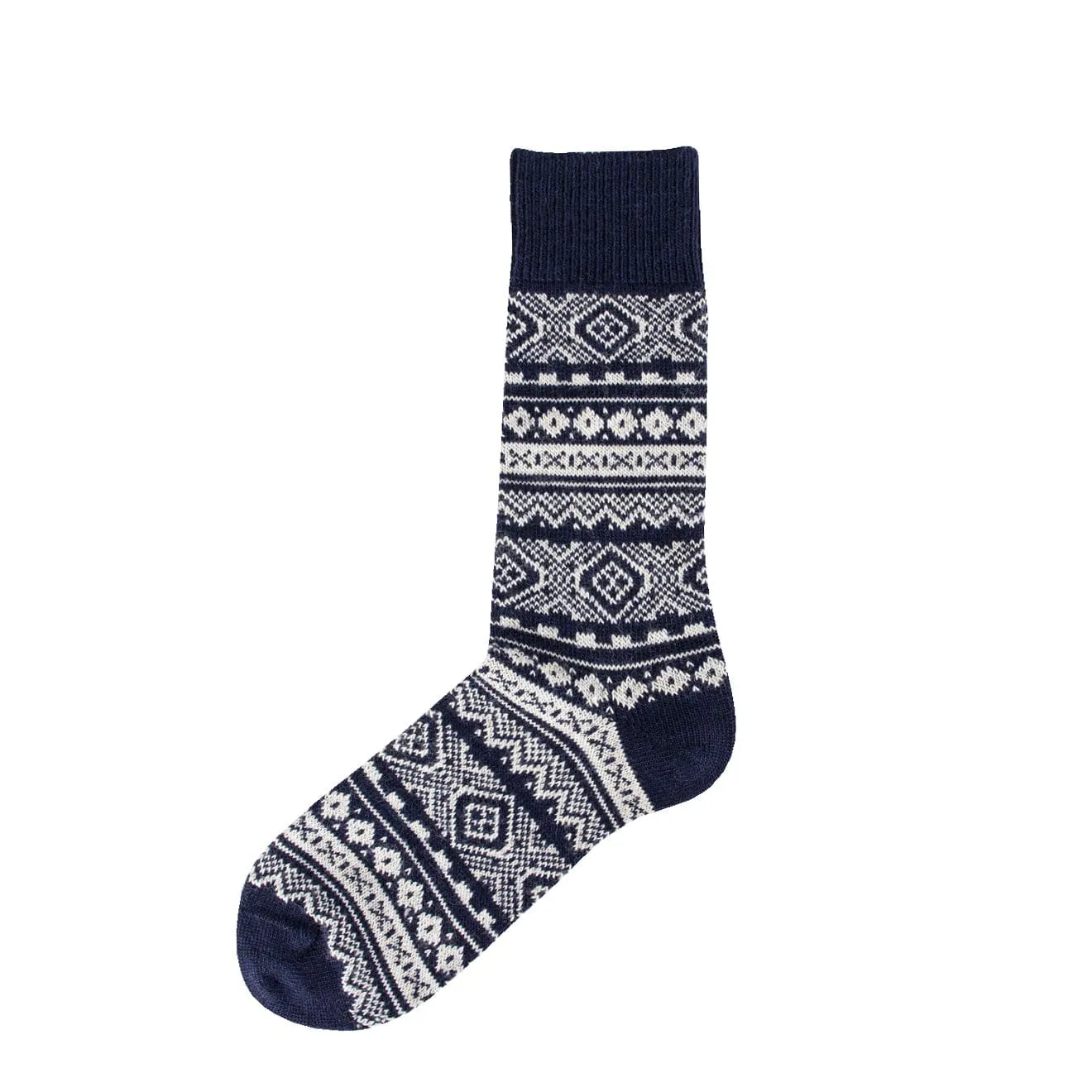 Limited Edition Barbour Fairisle Sock Navy  Limited Availability!