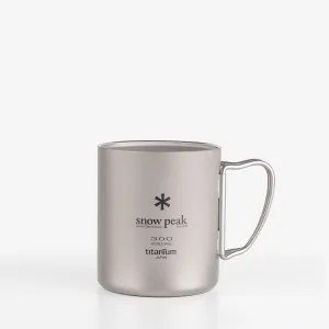 Limited Edition Snow Peak Titanium Double Wall 300 Mug  Limited Stock!