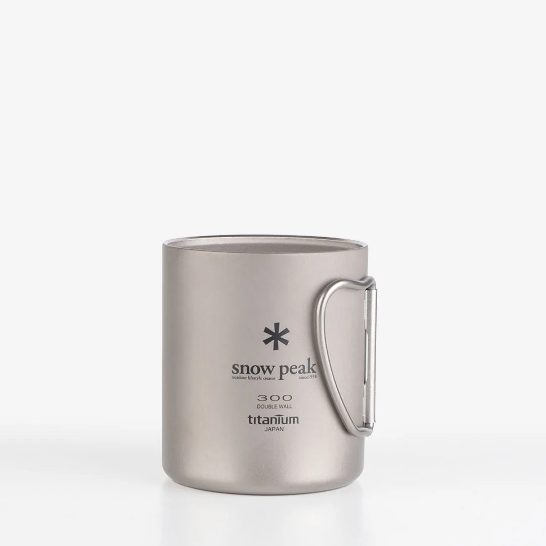 Limited Edition Snow Peak Titanium Double Wall 300 Mug  Limited Stock!
