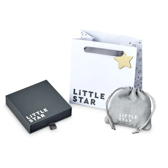 Little Star George Sterling Silver Children's Identity Bracelet LSB0202