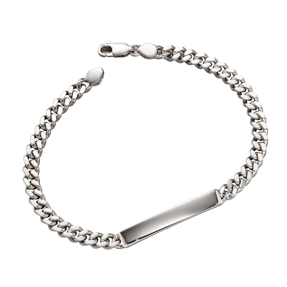 Little Star George Sterling Silver Children's Identity Bracelet LSB0202