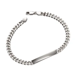 Little Star George Sterling Silver Children's Identity Bracelet LSB0202