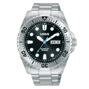 Lorus Automatic Black and Blue 'Power Sports' Mens Watch RL471BX9