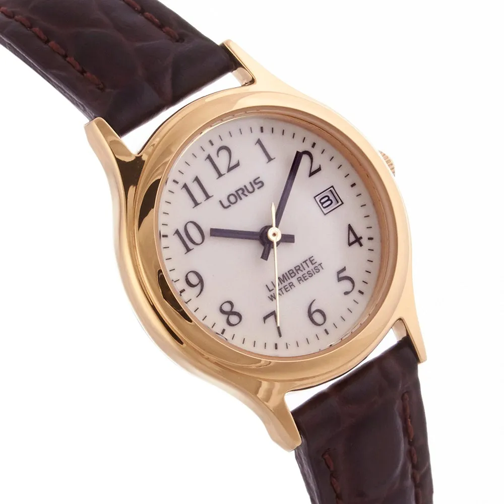 Lorus Ladies Watch RXT92AX5 - Lumibrite Dial with Date