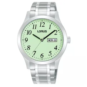 Lorus Luminous Dial Easy Reader Mens Watch RXN83DX9