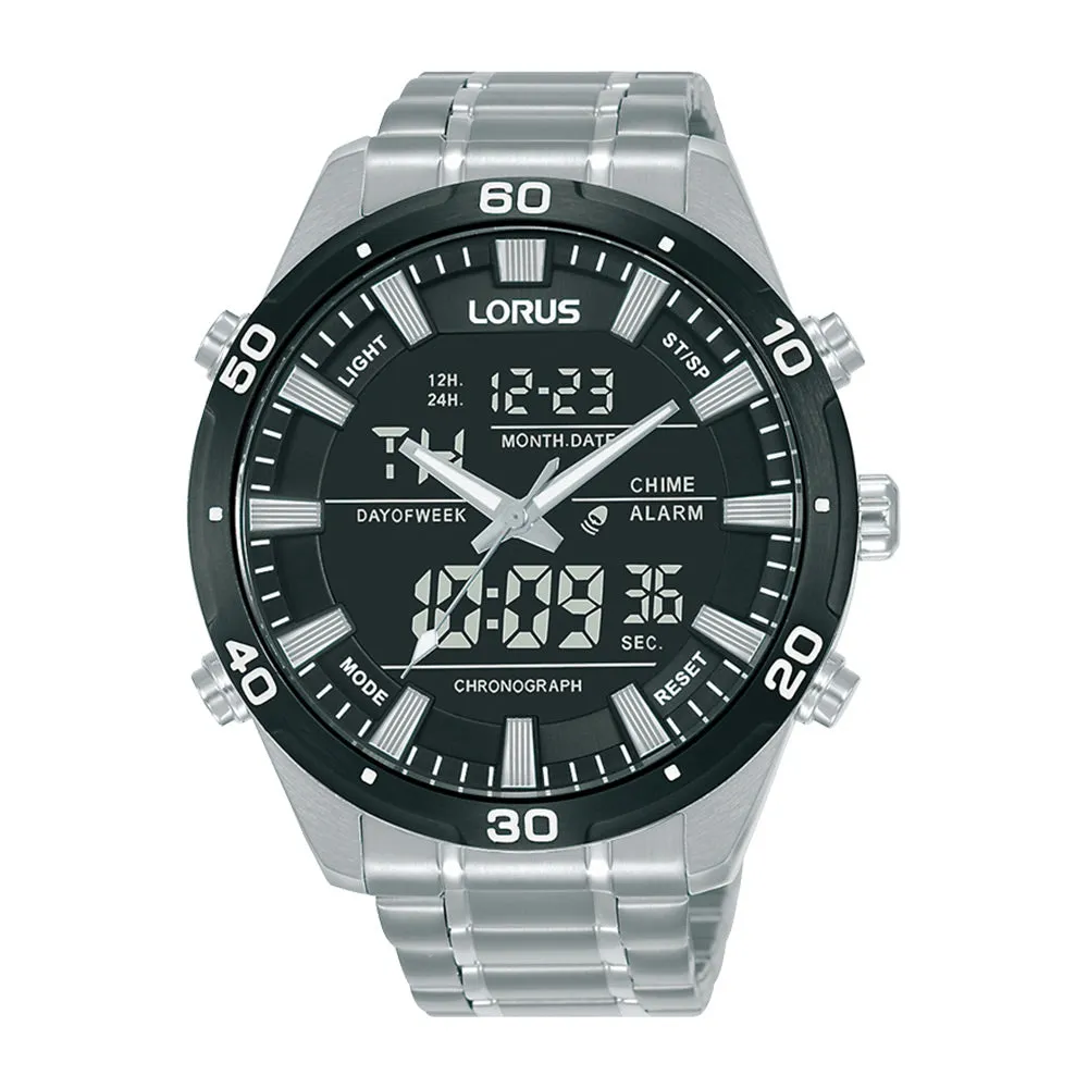 Lorus Sports Dual Display Mens Watch RW649AX9
